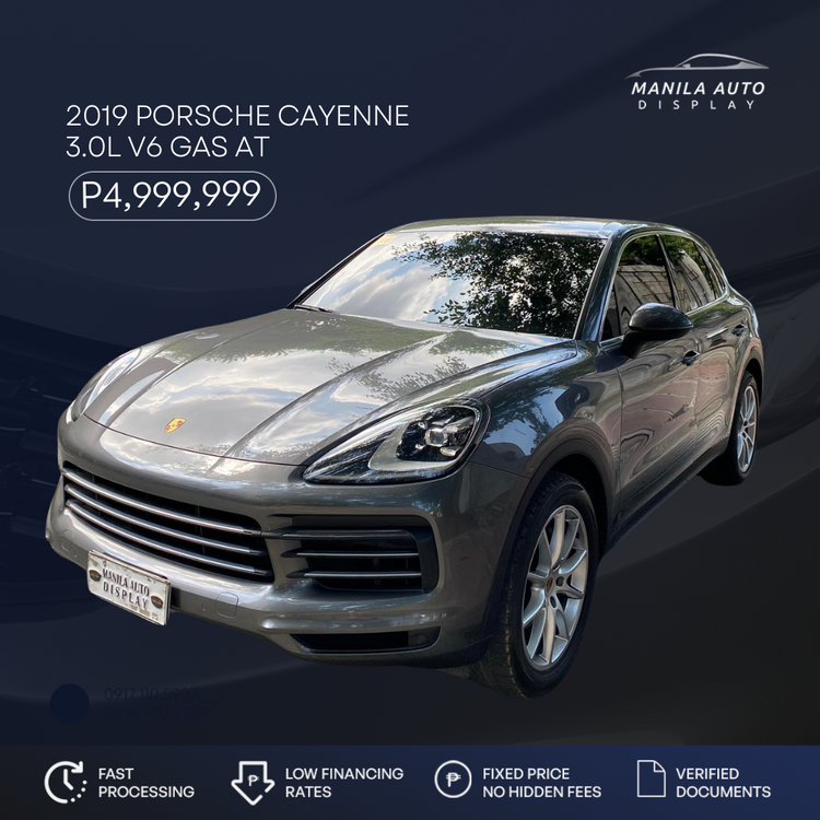 2019 PORSCHE CAYENNE 3.0L V6 GAS AUTOMATIC TRANSMISSION (17T KMS MILEAGE ONLY!)