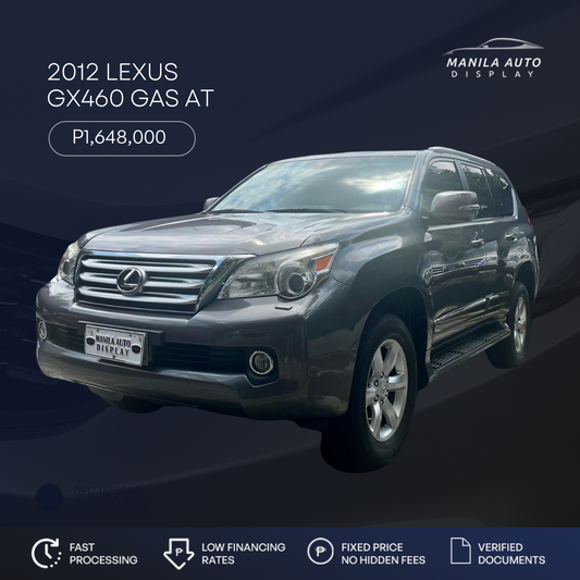 2012 LEXUS GX460 GAS AUTOMATIC TRANSMISSION 