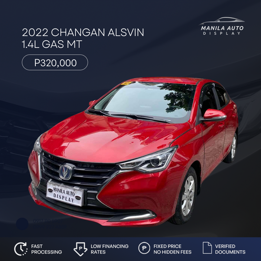 2022 CHANGAN ALSVIN 1.4L GAS MANUAL TRANSMISSION