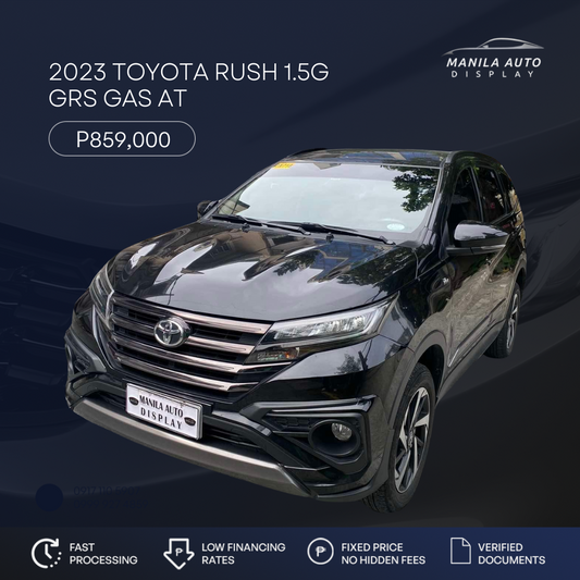 2023 TOYOTA RUSH 1.5G GRS GR-S GAS AUTOMATIC TRANSMISSION