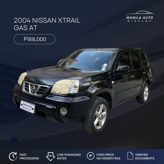 2004 NISSAN XTRAIL GAS AUTOMATIC TRANSMISSION