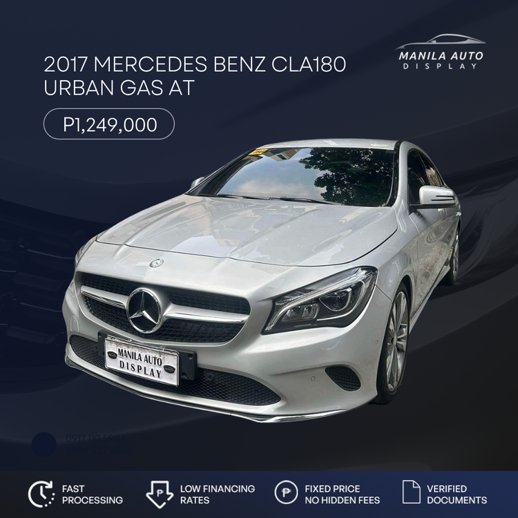 2017 MERCEDES-BENZ CLA CLASS CLA180 URBAN GAS AUTOMATIC TRANSMISSION