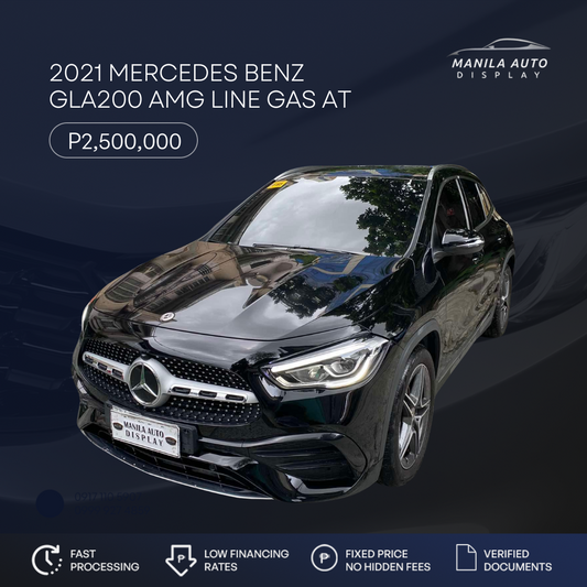 2021 MERCEDES BENZ GLA CLASS GLA200 AMG LINE AUTOMATIC TRANSMISSION (11T KMS)