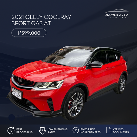 2021 GEELY COOLRAY 1.5L SPORT GAS AUTOMATIC TRANSMISSION