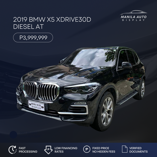 2019 BMW X5 XDRIVE30D XLINE DIESEL AUTOMATIC TRANSMISSION