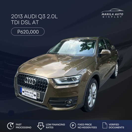 2013 AUDI Q3 2.0L TDI DSL AUTOMATIC TRANSMISSION