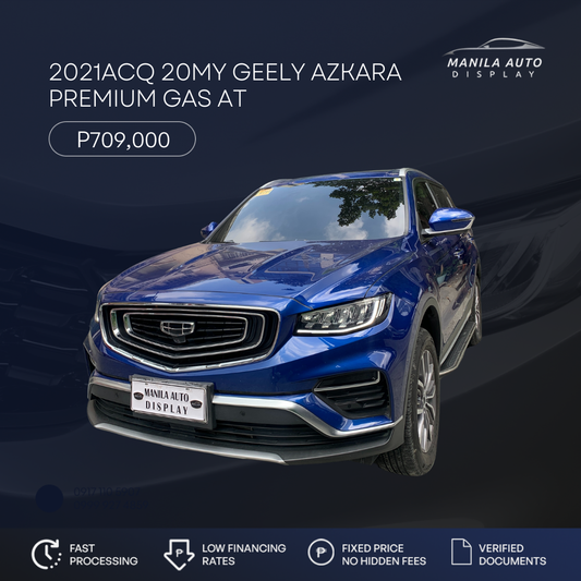 2021ACQ 20MY GEELY AZKARRA PREMIUM GAS AUTOMATIC TRANSMISSION