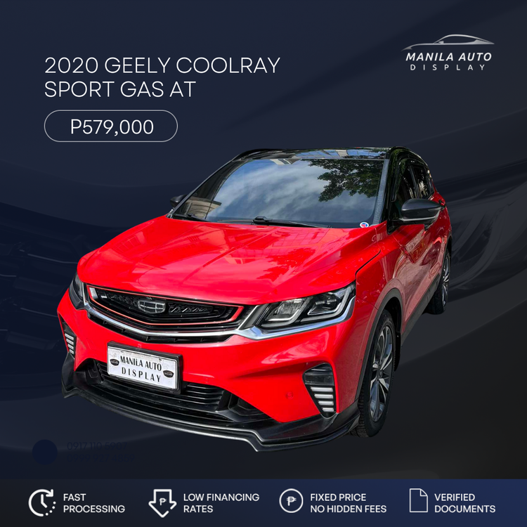 2020 GEELY COOLRAY 1.5L SPORT GAS AUTOMATIC TRANSMISSION